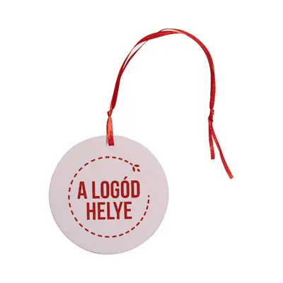 Logózott autóillatosító - kör 1